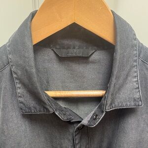 Men's ARI Gray button up